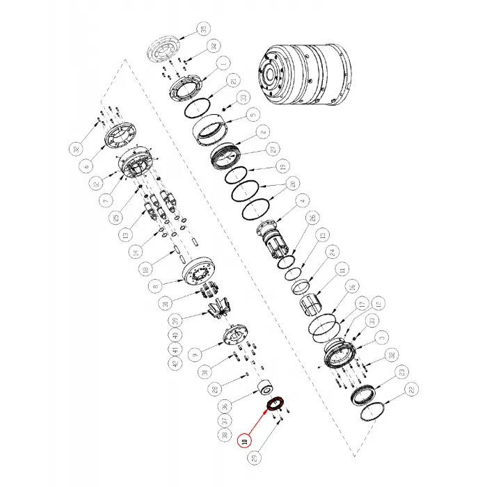 RETAINER, BUSHING GUIDE