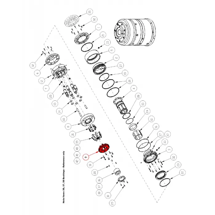 RETAINER, JAW PQ 5.06 ID