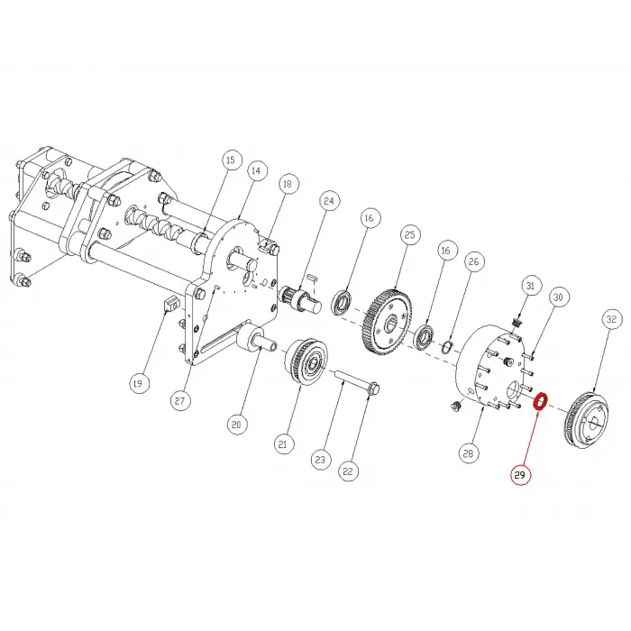 SEAL, 1 RADIAL SHAFT