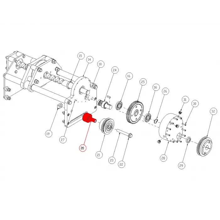 SHAFT, IDLER