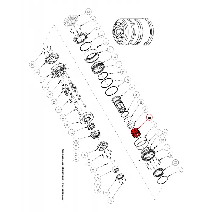 SLEEVE, WEAR SPINDLE UPPER