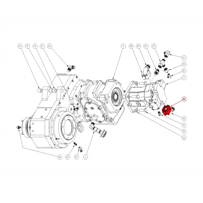 SPLIT FLANGE KIT, SAE 16 CD62
