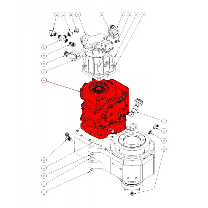 TRANSMISSION ASM, LF90D