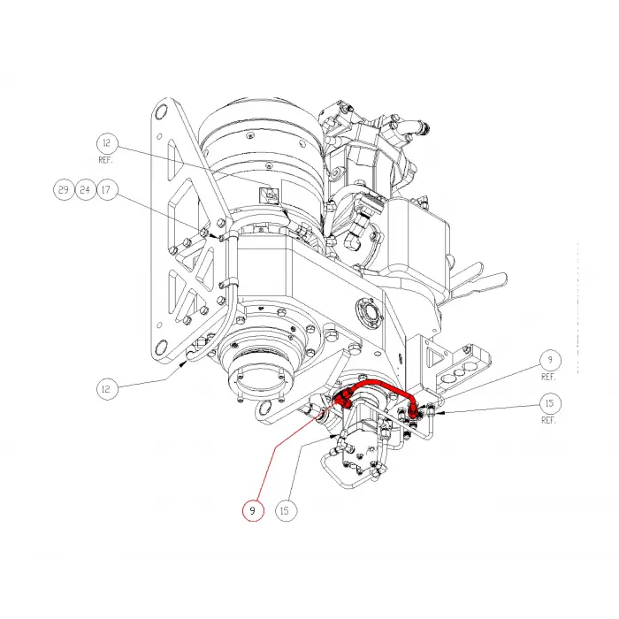 TUBE ASM, LUBE PRESSURE