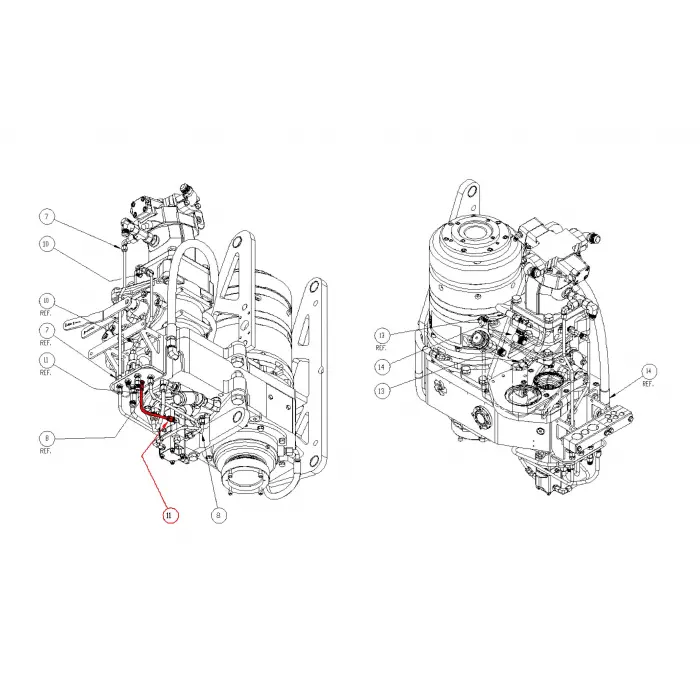 TUBE ASM, MOTOR VALVE