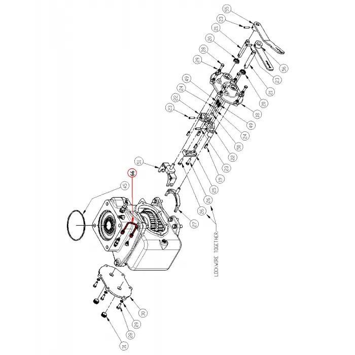TUBE, UPPER TRANS LUBRICATION