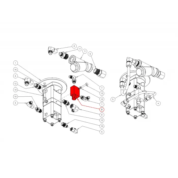 VALVE, HYD FLOW CONTROL PC 5 LPM