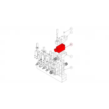 VALVE, HYD FINE FEED RATE CONTROLE