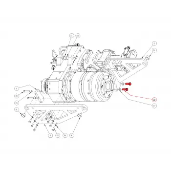 C/SCR, HH 3/4 UNC X 2 G8