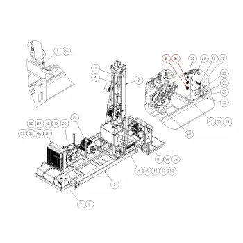 L/NUT, HYD BULKHEAD 8 JIC