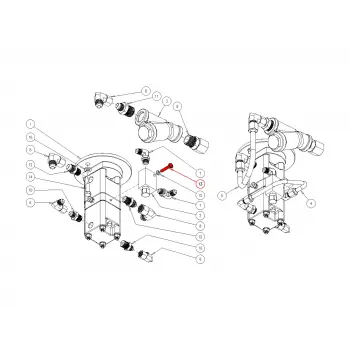 C/SCR, HH 1/4-20 UNC x 1-1/4 G8 ZP