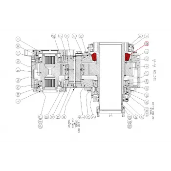 BEARING CONE, TAPERED ROLLER I.D. 6.875