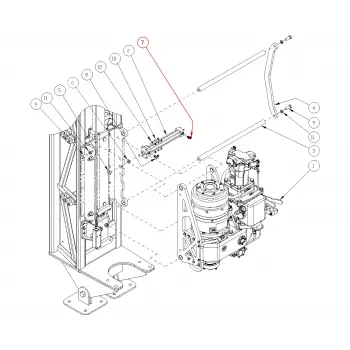 ADAP, HYD 45 #6 JIC x #6 ORB