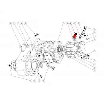 ADAP, HYD 90 SWEPT 16 MJ 16 SAE FLG CD61