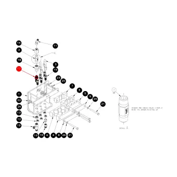 ADAP, HYD STR BULKHEAD 8 MJ