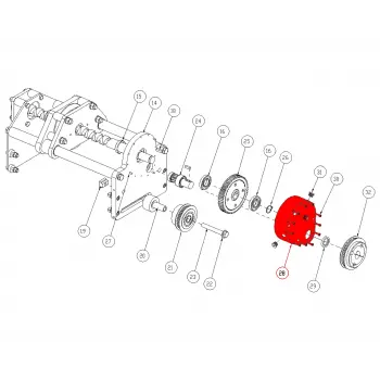 COVER, LEVELWIND CLUTCH