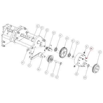 C/SCR, SH 10-24 UNC x 2-1/4 GR8