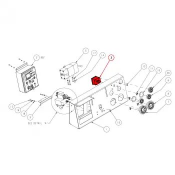E-STOP ASSEMBLY, CONSOLE
