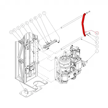 END PLATE, RIGHT SIDE