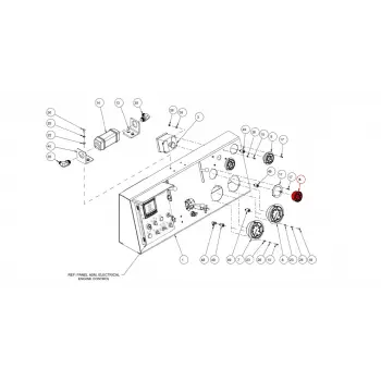GAUGE, PRESSURE 63MM PM 3000 PSI/BAR 1/4 NPT