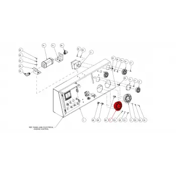 GAUGE, PRESSURE 100MM PM 1500 PSI/BAR 3548533