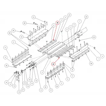 M/SCR, FLT HD 1/4UNC X 1/2 BRASS