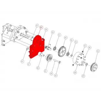 PLATE, MAIN CLUTCH SIDE