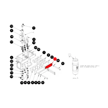 TOP PLATE, HOSE CLAMP
