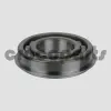 BEARING, DEEP GROOVE BALL 35 x 72 x 17 OPEN C/W SNAP RING
