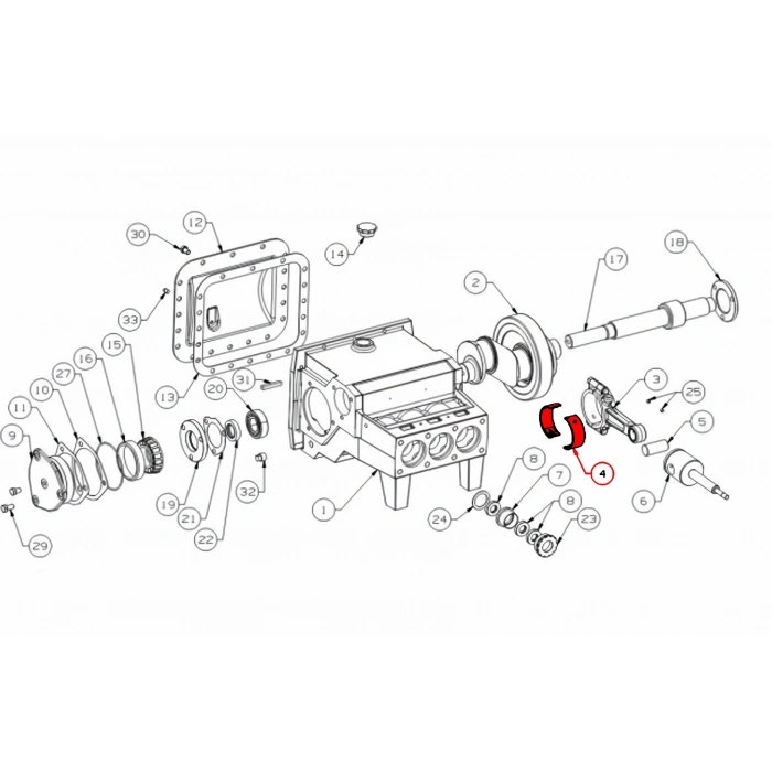 BEARING INSERT 1 PR 1284709