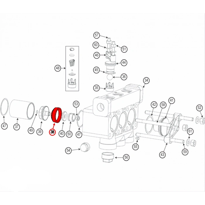 CYLINDER PACKING, ABRASIVE