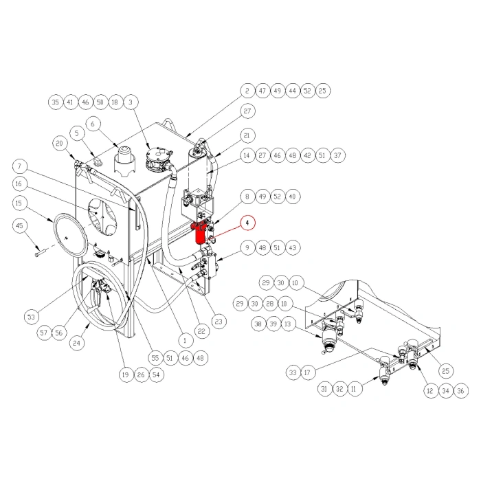 FILTER SUB ASM, LUBE