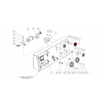 GAUGE,PRESSURE 63MM PM 500 PSI/BAR
