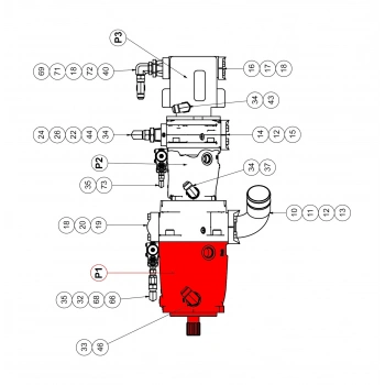 HYDRAULIC PUMP , P1140