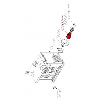 PUMP, HYD PISTON 75CC PRIMARY