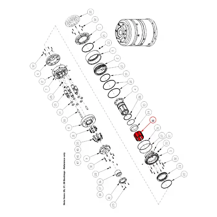 SLEEVE, WEAR SPINDLE UPPER