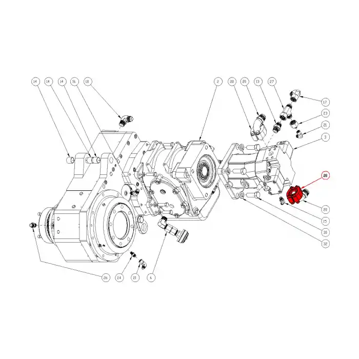 SPLIT FLANGE KIT, SAE 16 CD62