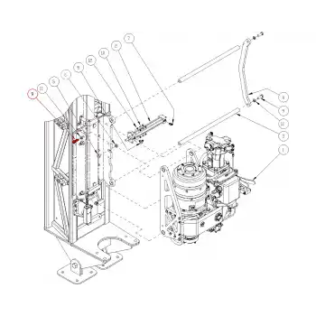 C/SCR, HH 3/4-16 UNF x 2 G8 ZP
