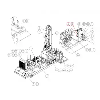 L/NUT, HYD BULKHEAD 8 JIC
