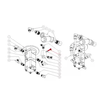 C/SCR, HH 1/4-20 UNC x 1-1/4 G8 ZP
