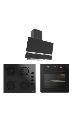 MUSULLU SİYAH ANKASTRE SET 3