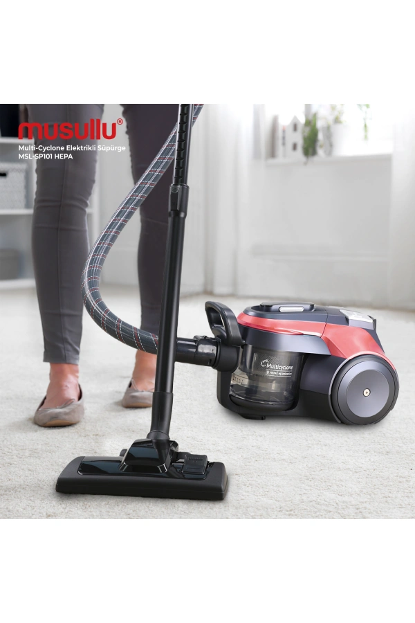 MUSULLU MSL-SP101 SİYAH HEPA ELEKTRİKLİ SÜPÜRGE
