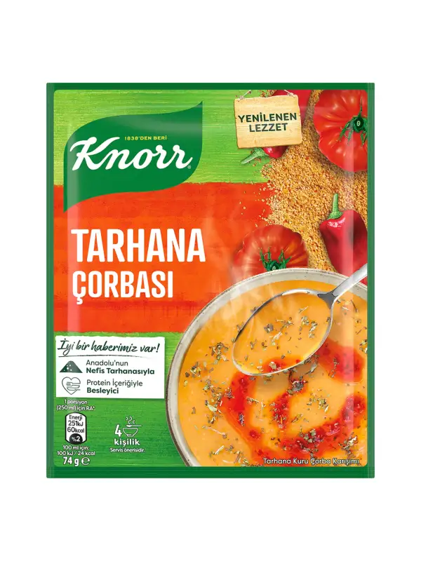 Knorr Hazır Çorba Tarhana Çorbası 74 G (Ünal Kutay A.)