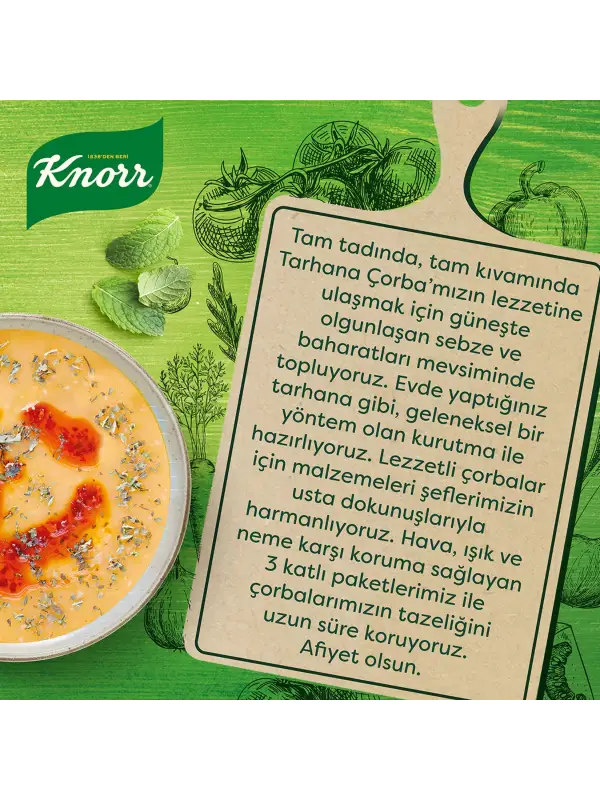 Knorr Hazır Çorba Tarhana Çorbası 74 G (Ünal Kutay A.)