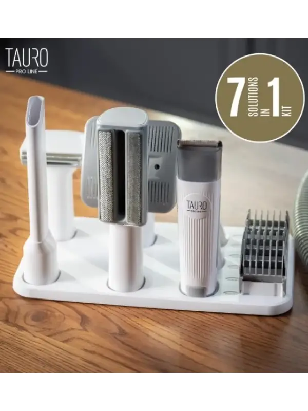 TAURO PRO LİNE 7Sİ 1 ARADA KÖPEK VE KEDİ BAKIM SETİ VE VAKUMLU TÜY TOPLAMA CİHAZI  sıtkı kaan köse