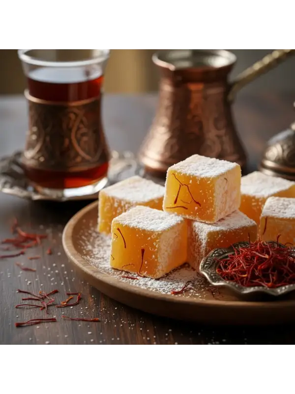 Safranli Lokum
