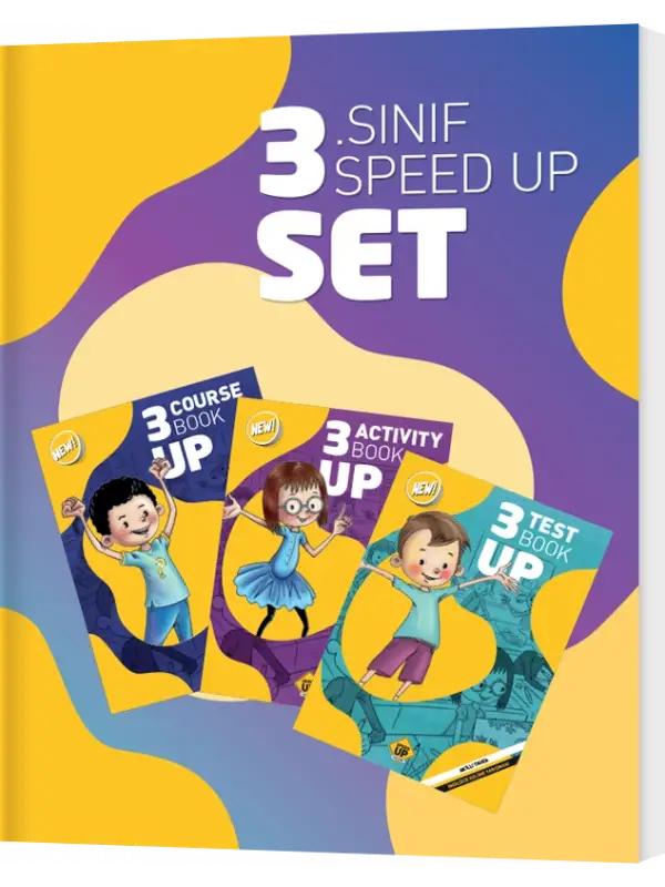 Speed Up Publishing 3. Sınıf Test + Activity + Course Book 3 lü Set