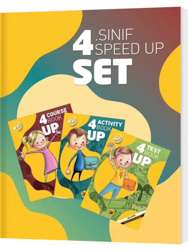 Speed Up Publishing 4. Sınıf Test + Activity + Course Book 3 lü Set