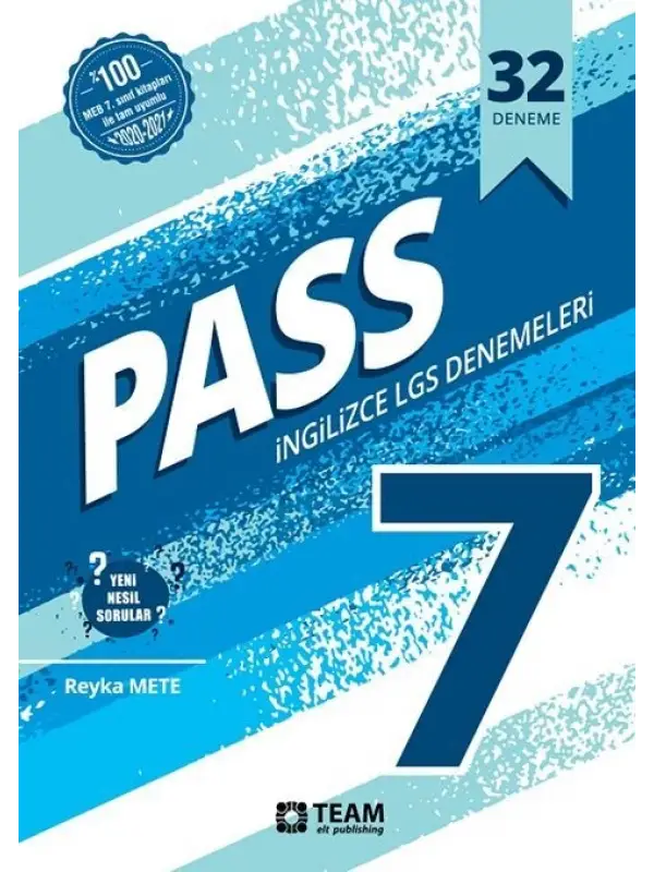 Team Elt Publishing 7. Sınıf İngilizce PASS 32 Deneme
