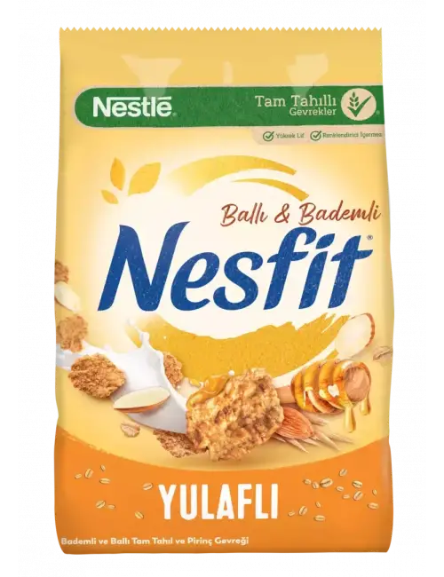 Nesfit Bademli ve Ballı Tam ve Pirinç Tahıl Gevreği (Asya T)
